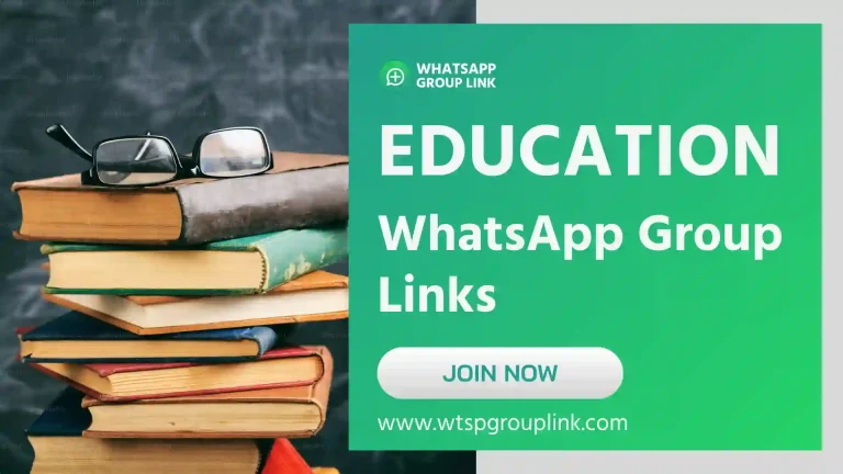 Education WhatsApp Group Links