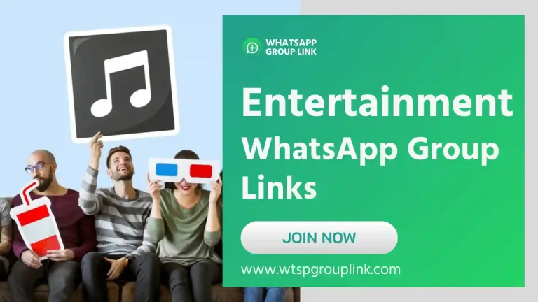 Entertainment WhatsApp Group Links
