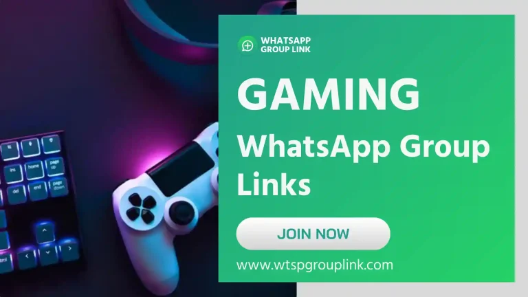 Gaming WhatsApp Group Links