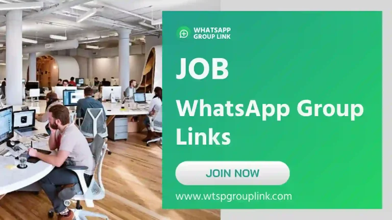 Job WhatsApp Group Links