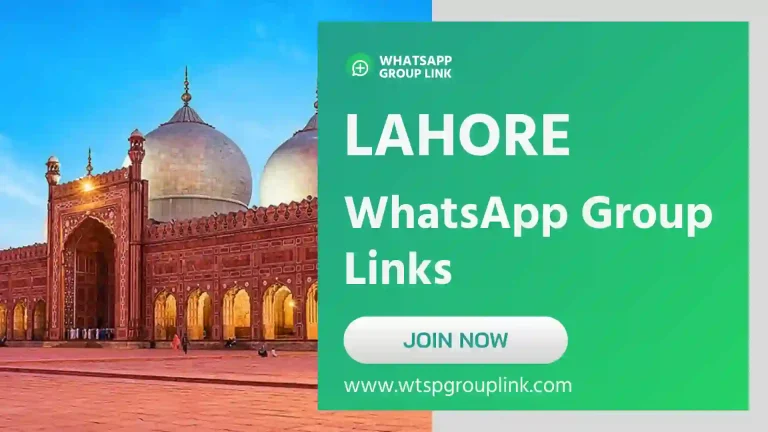 Lahore WhatsApp Group Links