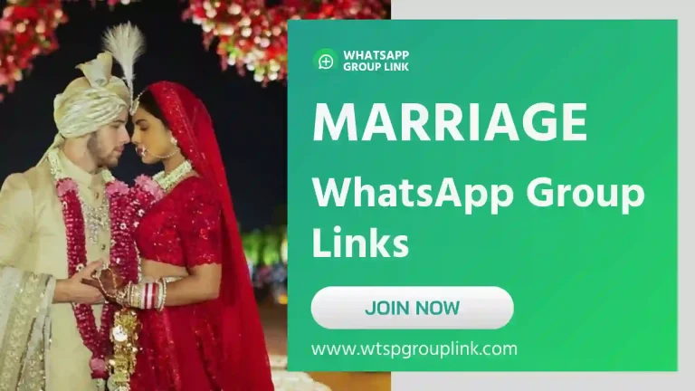 Marriage WhatsApp Group Links