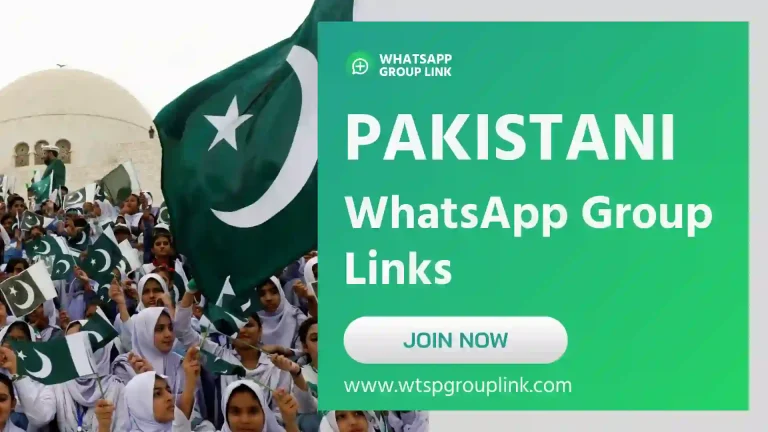 Pakistani WhatsApp Group Links