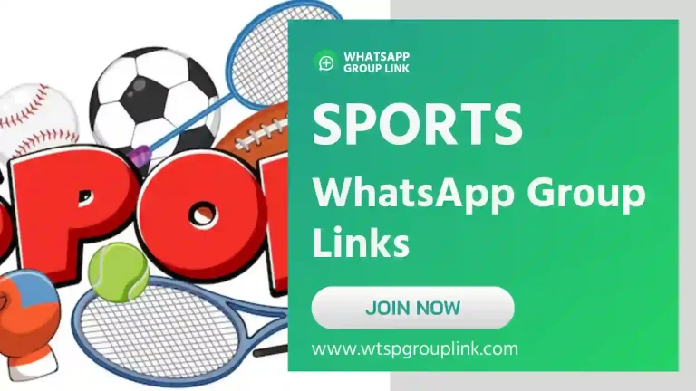Sports WhatsApp Group Links
