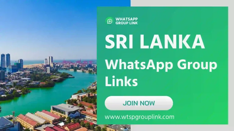 Sri Lanka WhatsApp Group Links