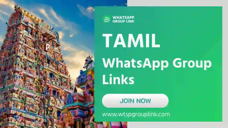 Tamil WhatsApp Group Links