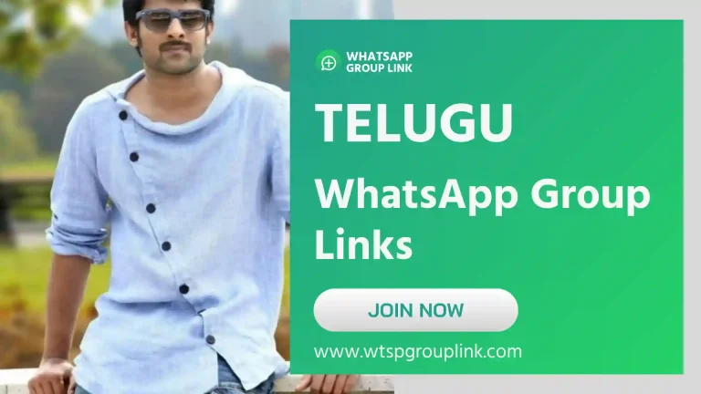 Telugu WhatsApp Group Links